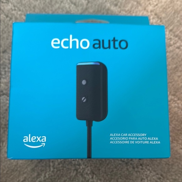 Echo Auto Alexa Device in Black - Picture 2 of 2